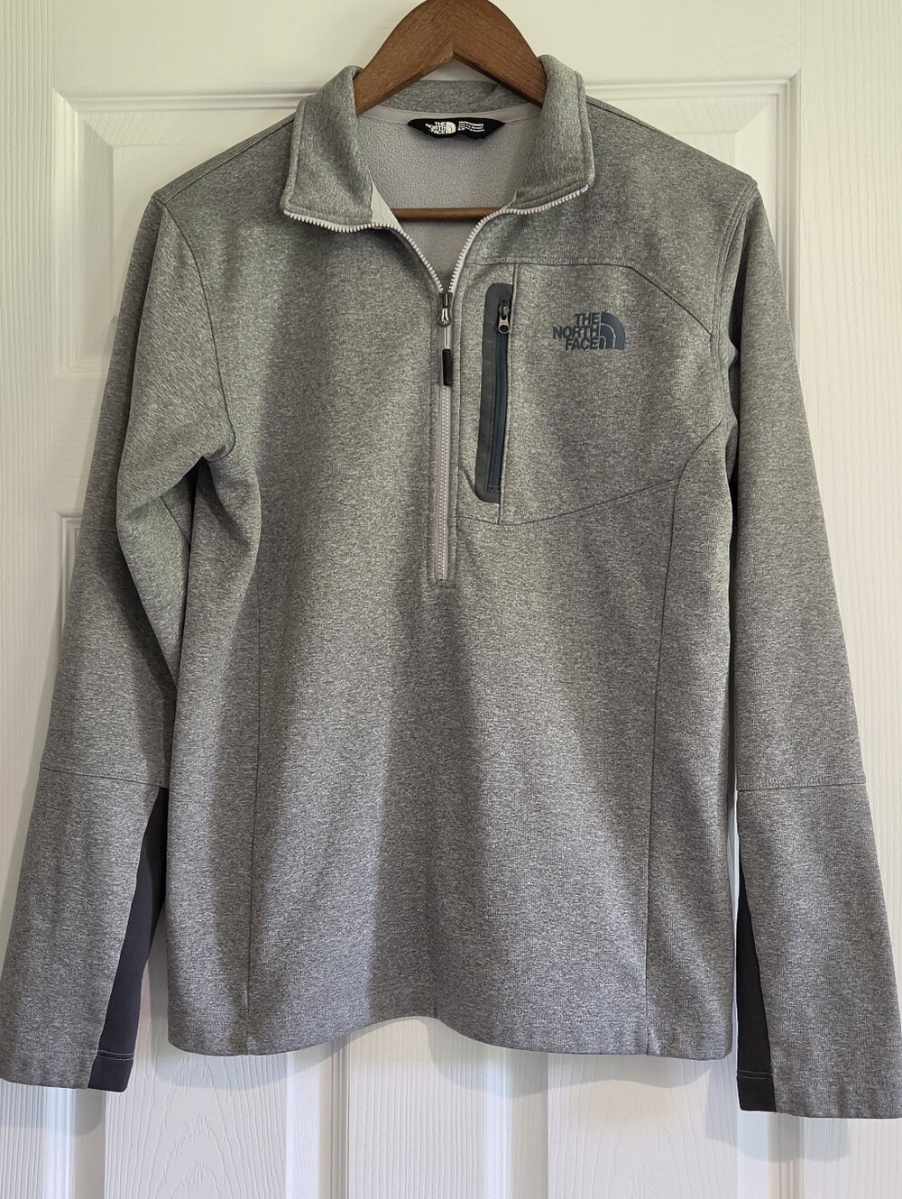 The North Face Canyonlands Half Zip Fleece Pullover Gray Men's Small